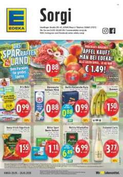 Edeka prospekt Moers	 ab 19.10.2025 gültig