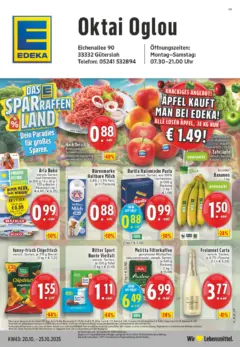 Edeka prospekt Gütersloh	 ab 19.10.2025 gültig