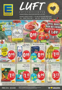 Edeka prospekt Duisburg-Walsum	 ab 19.10.2025 gültig