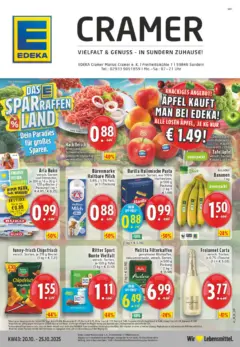 Edeka prospekt Sundern	 ab 19.10.2025 gültig