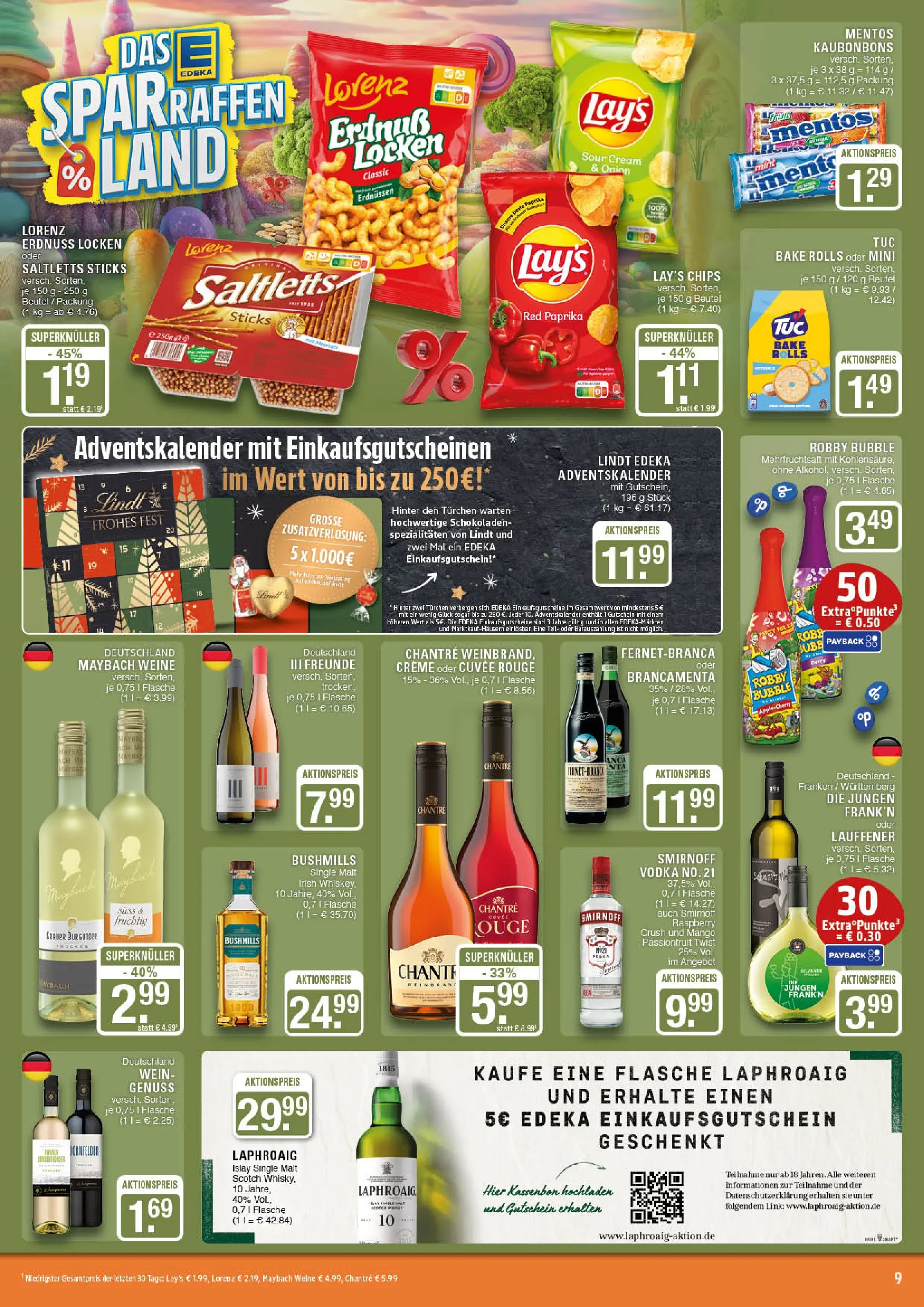 Edeka prospekt Marl	 (ab 19.10.2025) » Angebote Online | Seite: 9 | Produkte: Whisky, Creme, Paprika, Wein