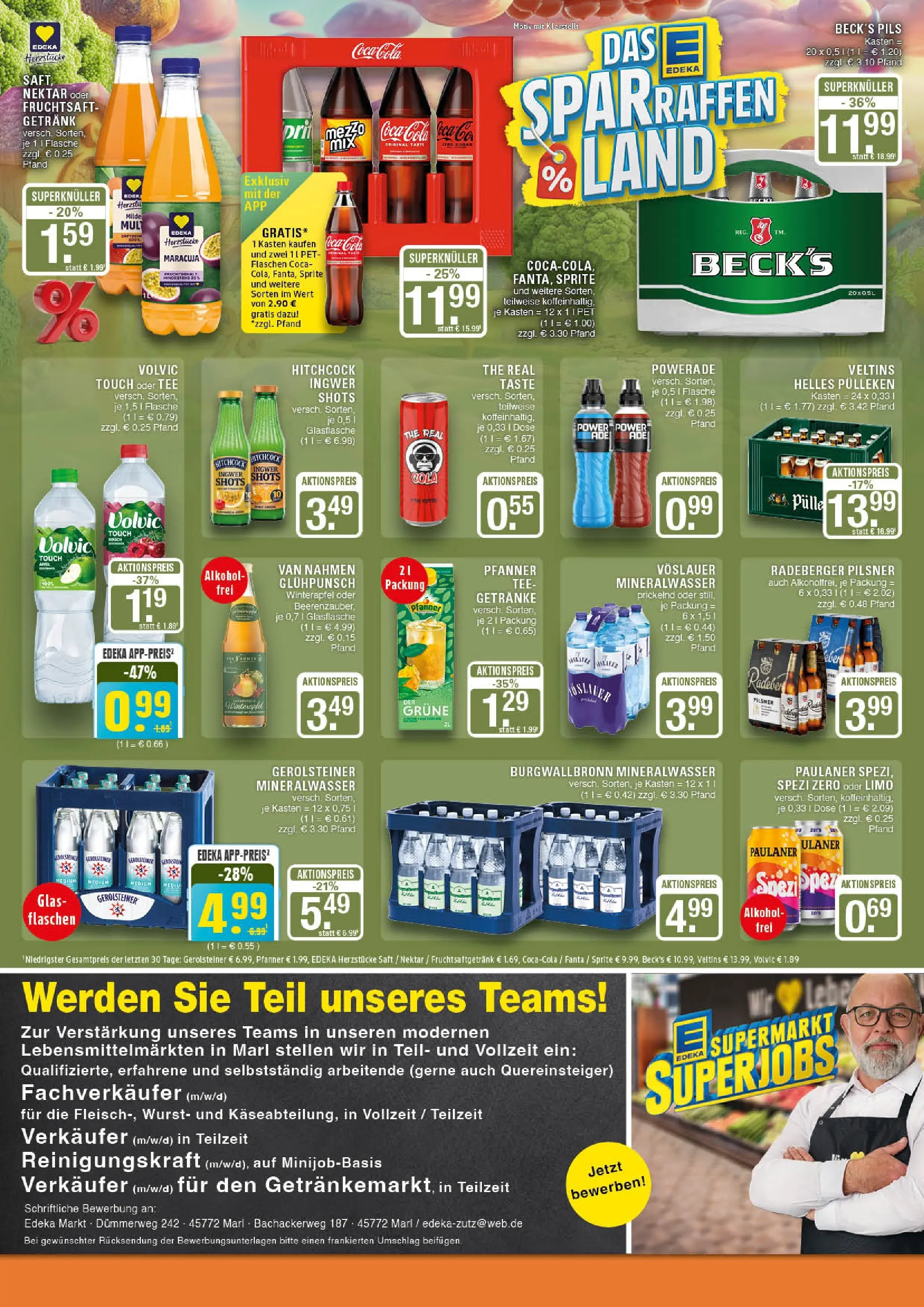 Edeka prospekt Marl	 (ab 19.10.2025) » Angebote Online | Seite: 12 | Produkte: Sprite, Pils, Mineralwasser, Gerolsteiner