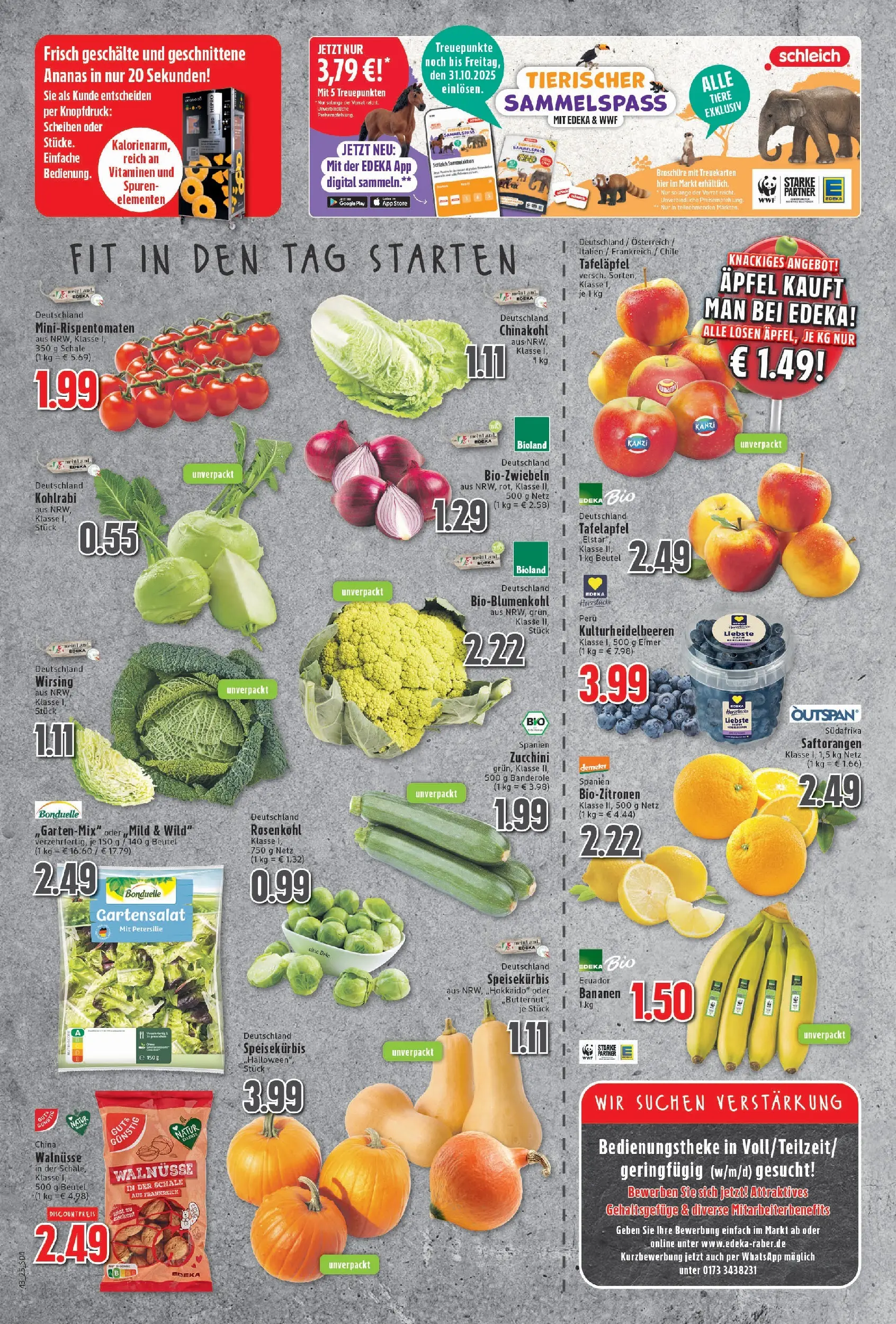 Edeka prospekt Neukirchen-Vluyn	 (ab 19.10.2025) » Angebote Online | Seite: 4 | Produkte: Kohlrabi, Äpfel, Chinakohl, Petersilie
