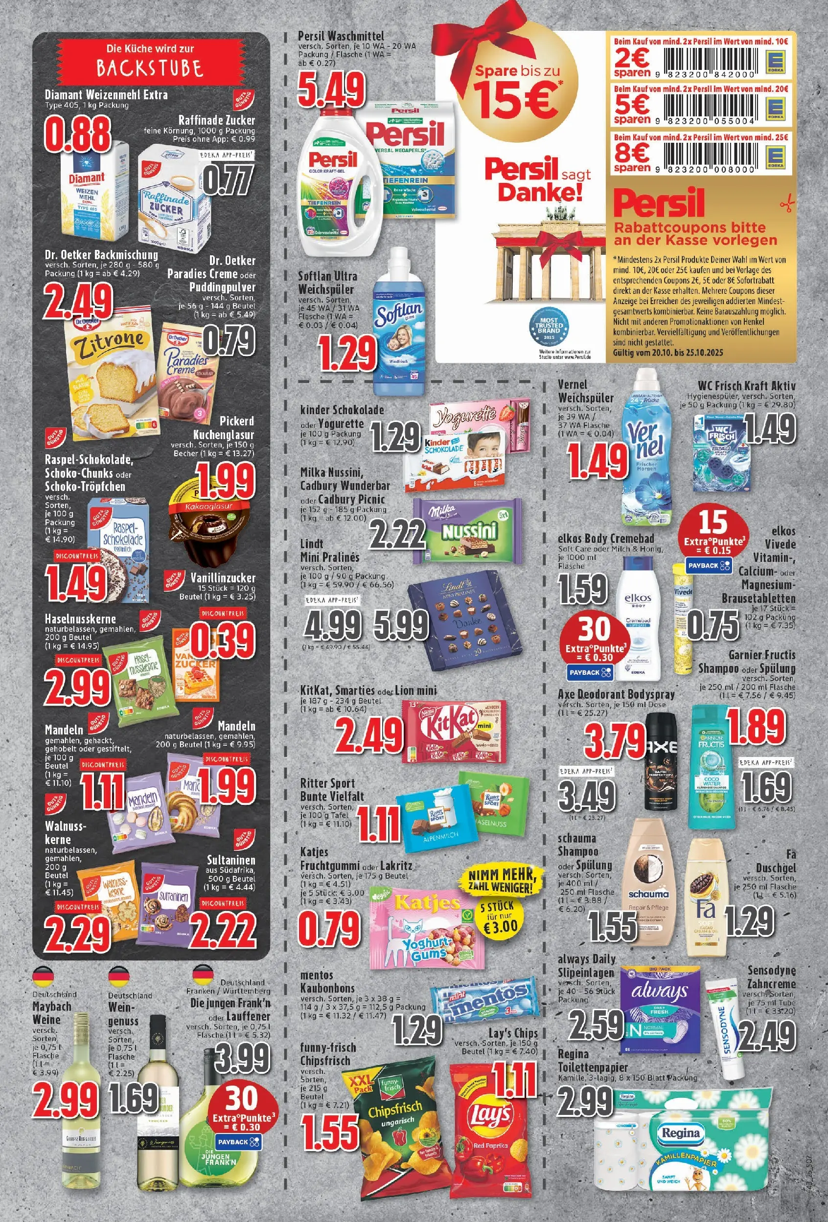 Edeka prospekt Neukirchen-Vluyn	 (ab 19.10.2025) » Angebote Online | Seite: 7 | Produkte: Fa duschgel, Katjes, Deodorant, Wc frisch