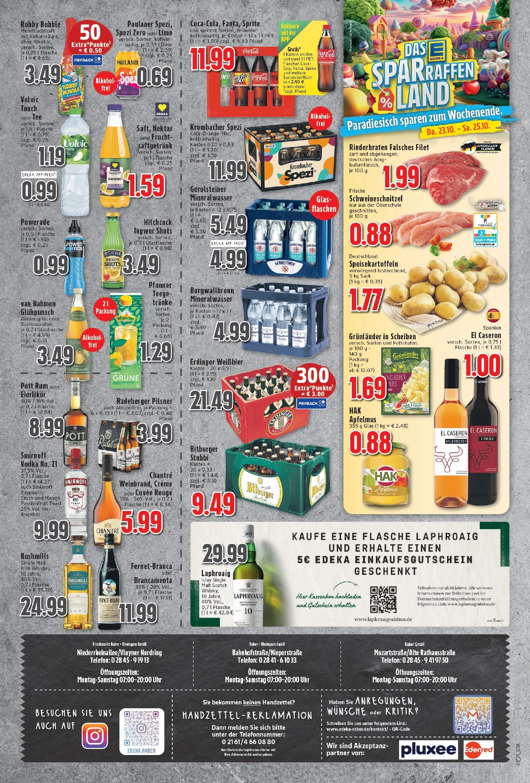 Edeka prospekt Neukirchen-Vluyn	 (ab 19.10.2025) » Angebote Online | Seite: 8 | Produkte: Whisky, Paulaner spezi, Rouge, Chantré