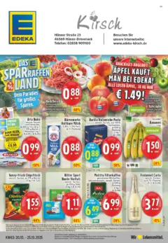 Edeka prospekt Hünxe-Drevenack	 ab 19.10.2025 gültig