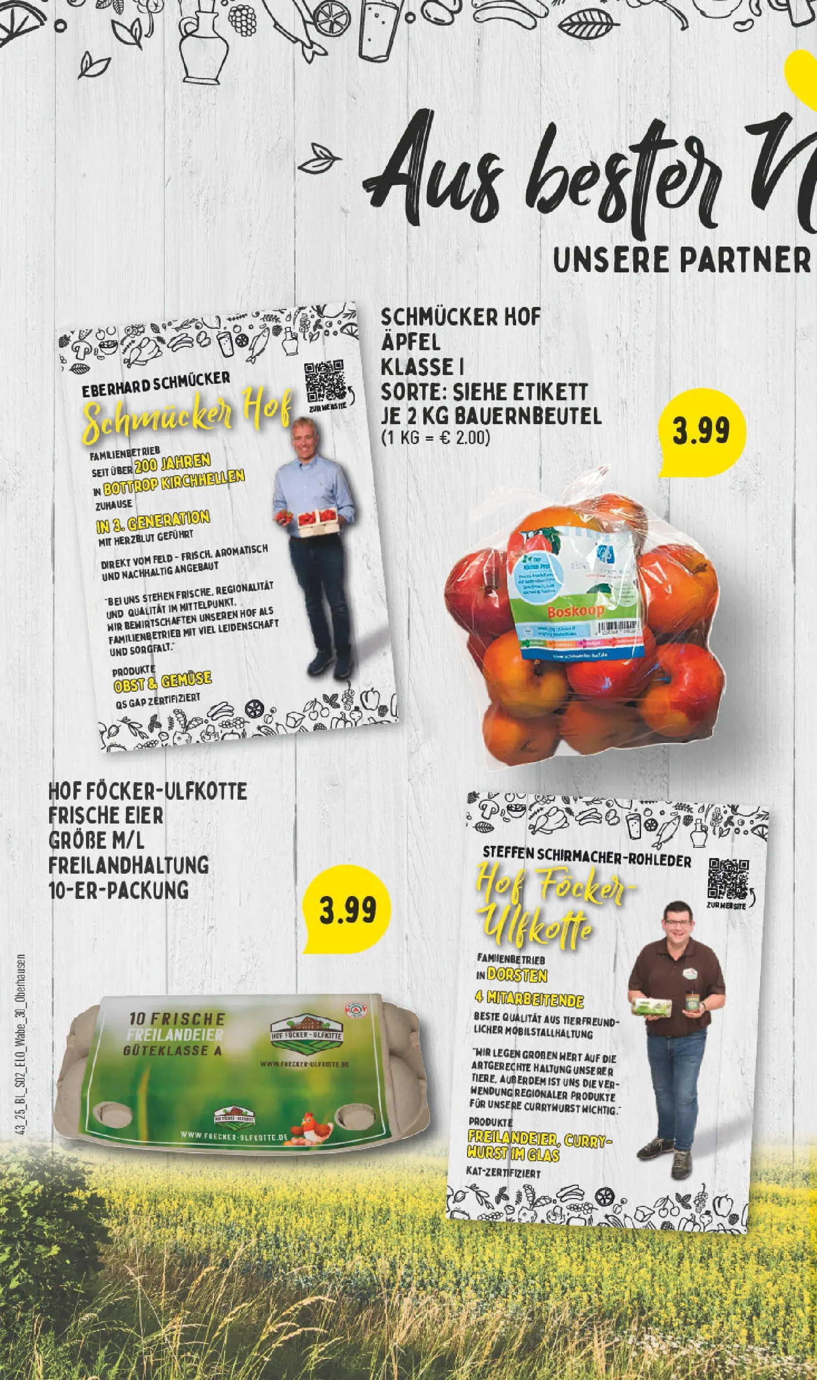 Edeka prospekt Oberhausen	 (ab 19.10.2025) » Angebote Online | Seite: 26 | Produkte: Eier, Äpfel, Gemüse, Obst