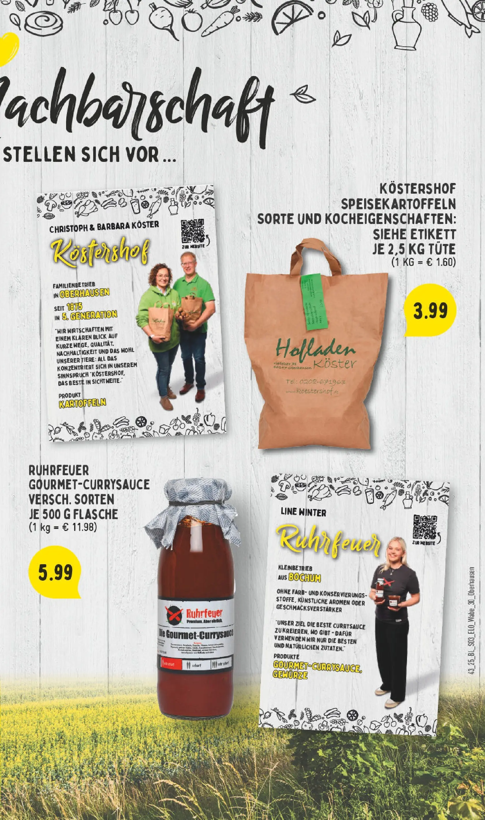 Edeka prospekt Oberhausen	 (ab 19.10.2025) » Angebote Online | Seite: 27 | Produkte: Gewürze, Kartoffeln