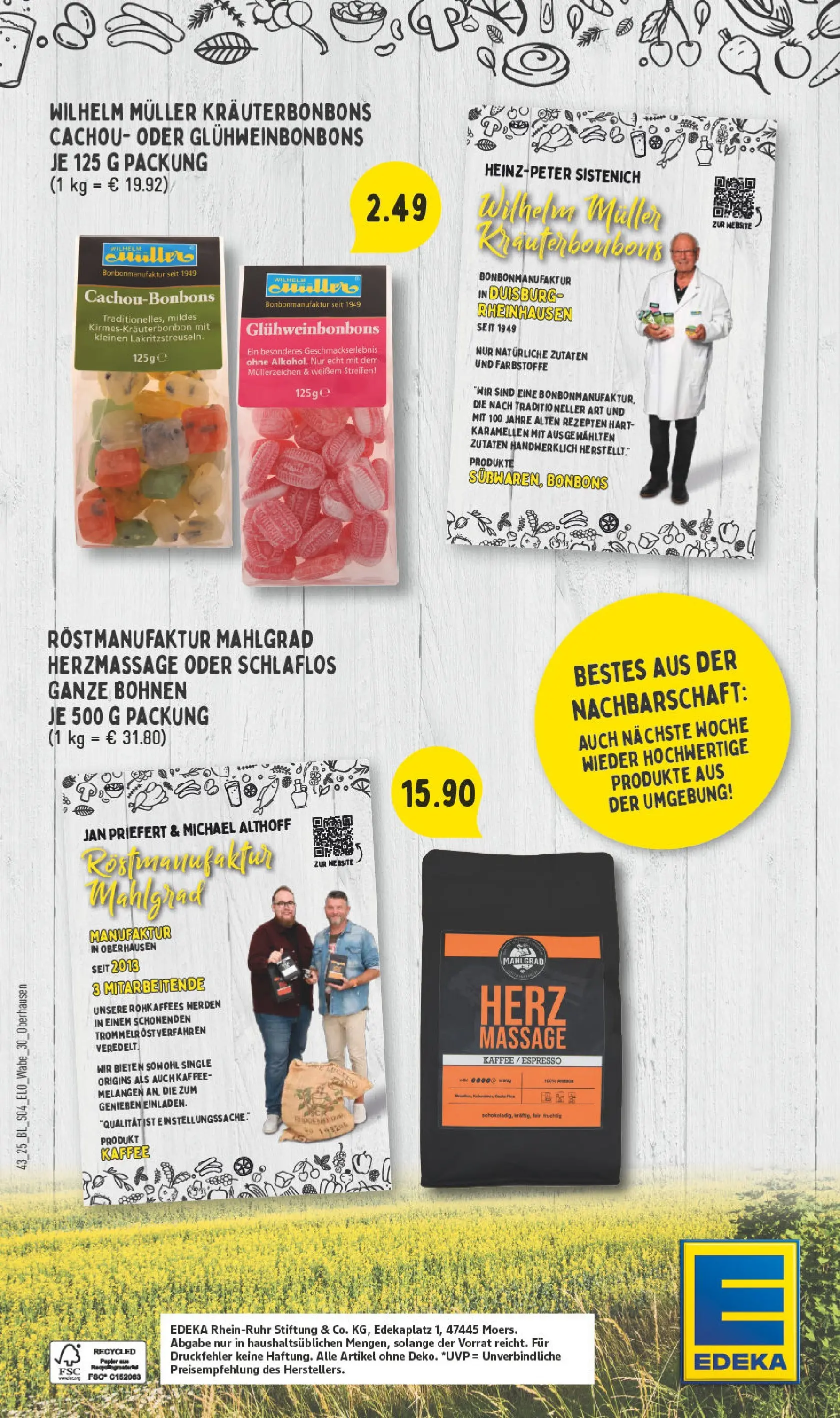 Edeka prospekt Oberhausen	 (ab 19.10.2025) » Angebote Online | Seite: 28 | Produkte: Kaffee