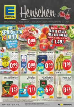 Edeka prospekt Iserlohn	 ab 19.10.2025 gültig