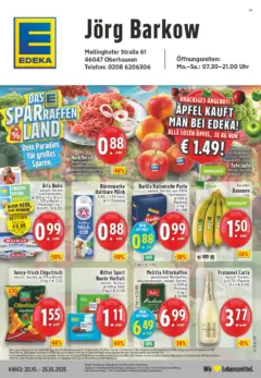 Edeka prospekt Oberhausen	 ab 19.10.2025 gültig