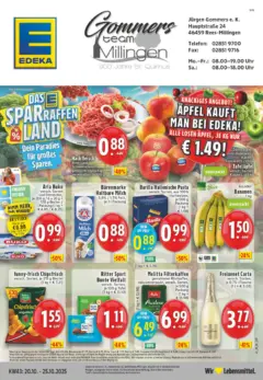Edeka prospekt Rees-Millingen	 ab 19.10.2025 gültig