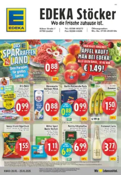 Edeka prospekt Lindlar	 ab 19.10.2025 gültig
