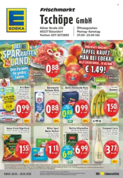 Edeka prospekt Düsseldorf	 ab 19.10.2025 gültig