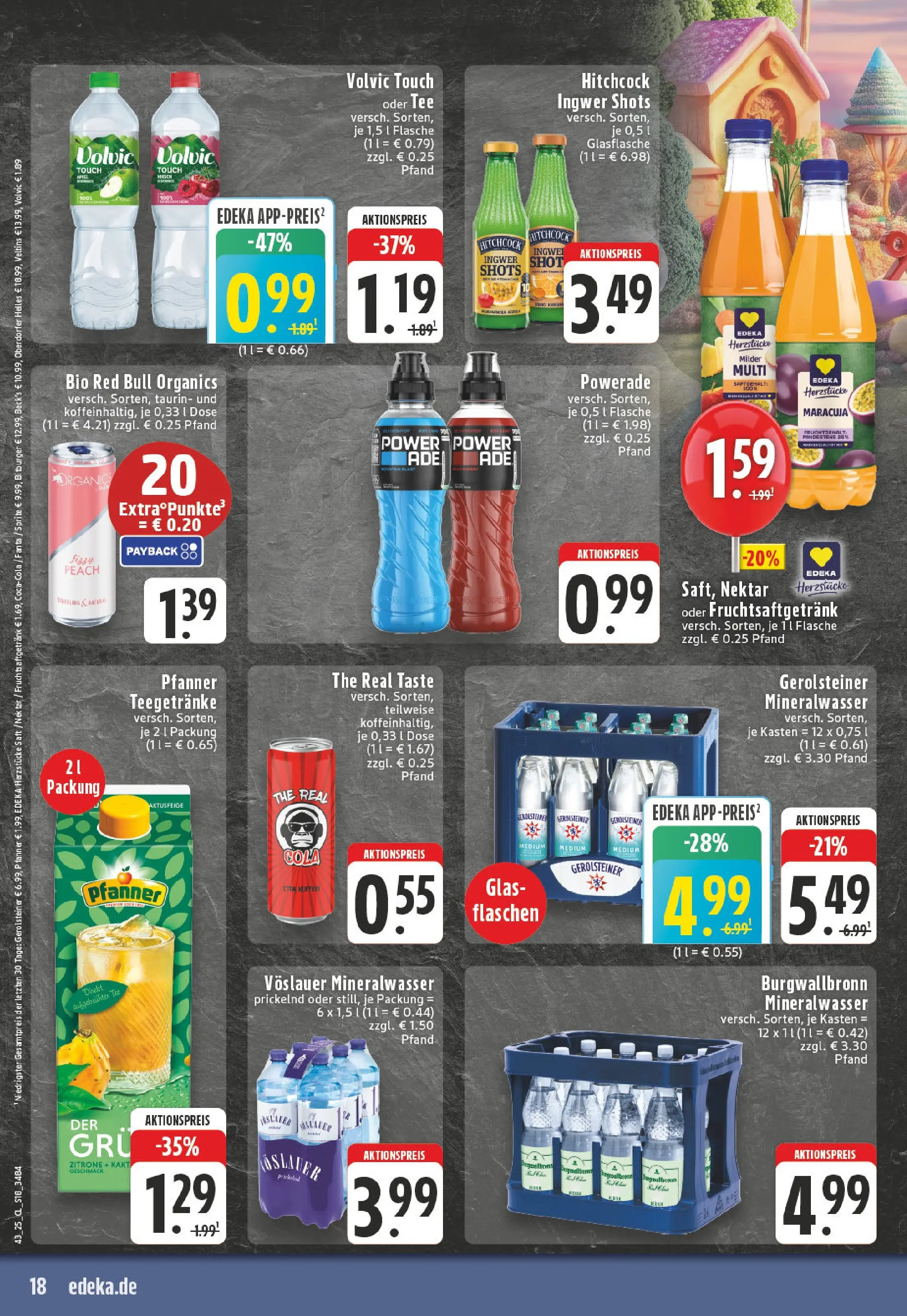 Edeka prospekt Hamm	 (ab 19.10.2025) » Angebote Online | Seite: 18 | Produkte: Fanta, Energy, Äpfel, Saft
