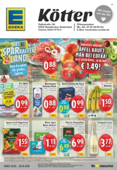 Edeka prospekt Neunkirchen - Seelscheid	 ab 19.10.2025 gültig