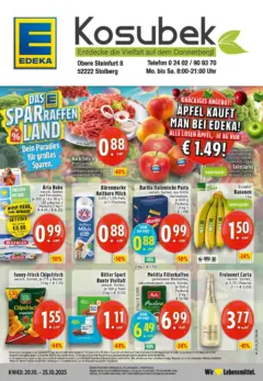 Edeka prospekt Stolberg	 ab 19.10.2025 gültig