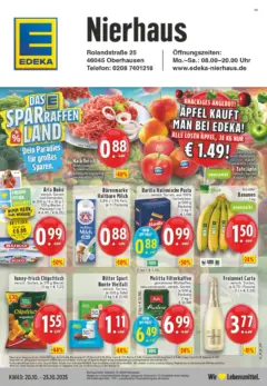 Edeka prospekt Oberhausen	 ab 19.10.2025 gültig
