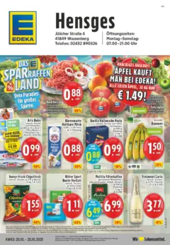 Edeka prospekt Wassenberg	 ab 19.10.2025 gültig