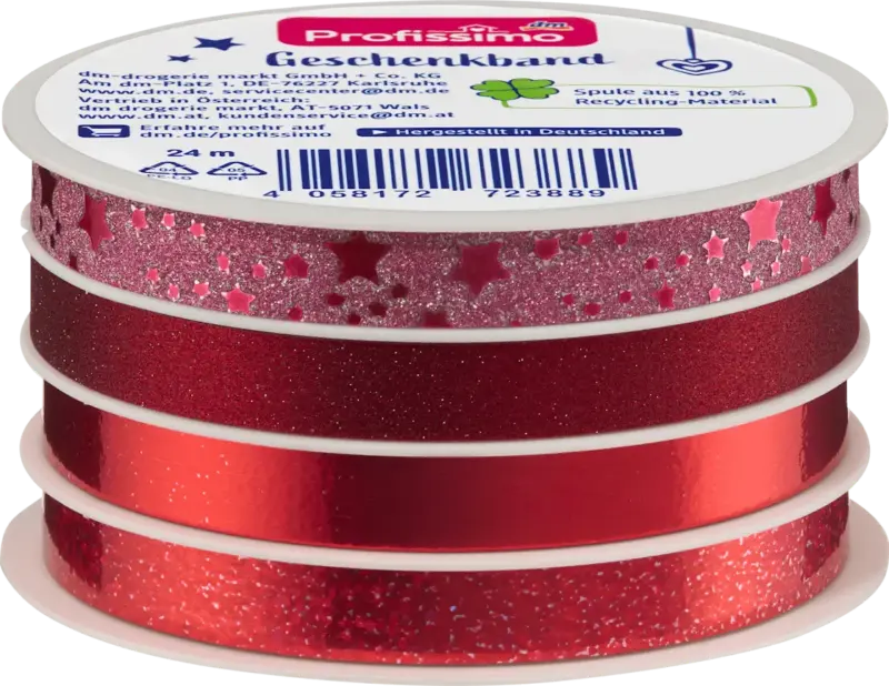 Profissimo Ringelband-Set, rot