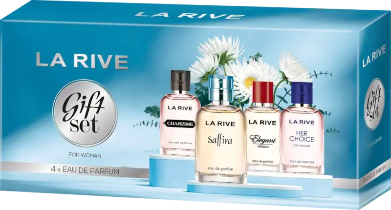 LA RIVE Geschenkset Damen Minis Eau de Parfum 4tlg