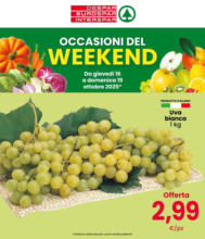 Occasioni del weekend