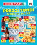 Despar Prezzi tondi 0,50 euro, 1 euro, 2 euro e 3 euro - al 29.10.2025