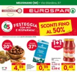 Eurospar Sconti fino al 50% - al 29.10.2025