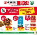 Eurospar Sconti fino al 50% - al 29.10.2025