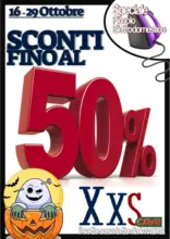 Sconti fino al 50%