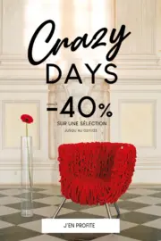 Crazy days Jusqu'à -40%