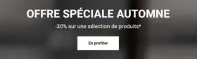 -30% sur une sélection de produits