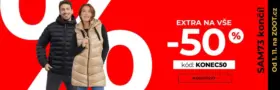 Extra na vše -50%