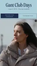 Gant Club Days Jusqu’à -25 % - Pour les membres