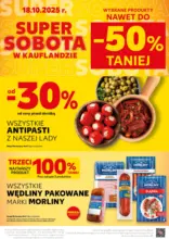Kaufland Super Sobota ważne 18.10