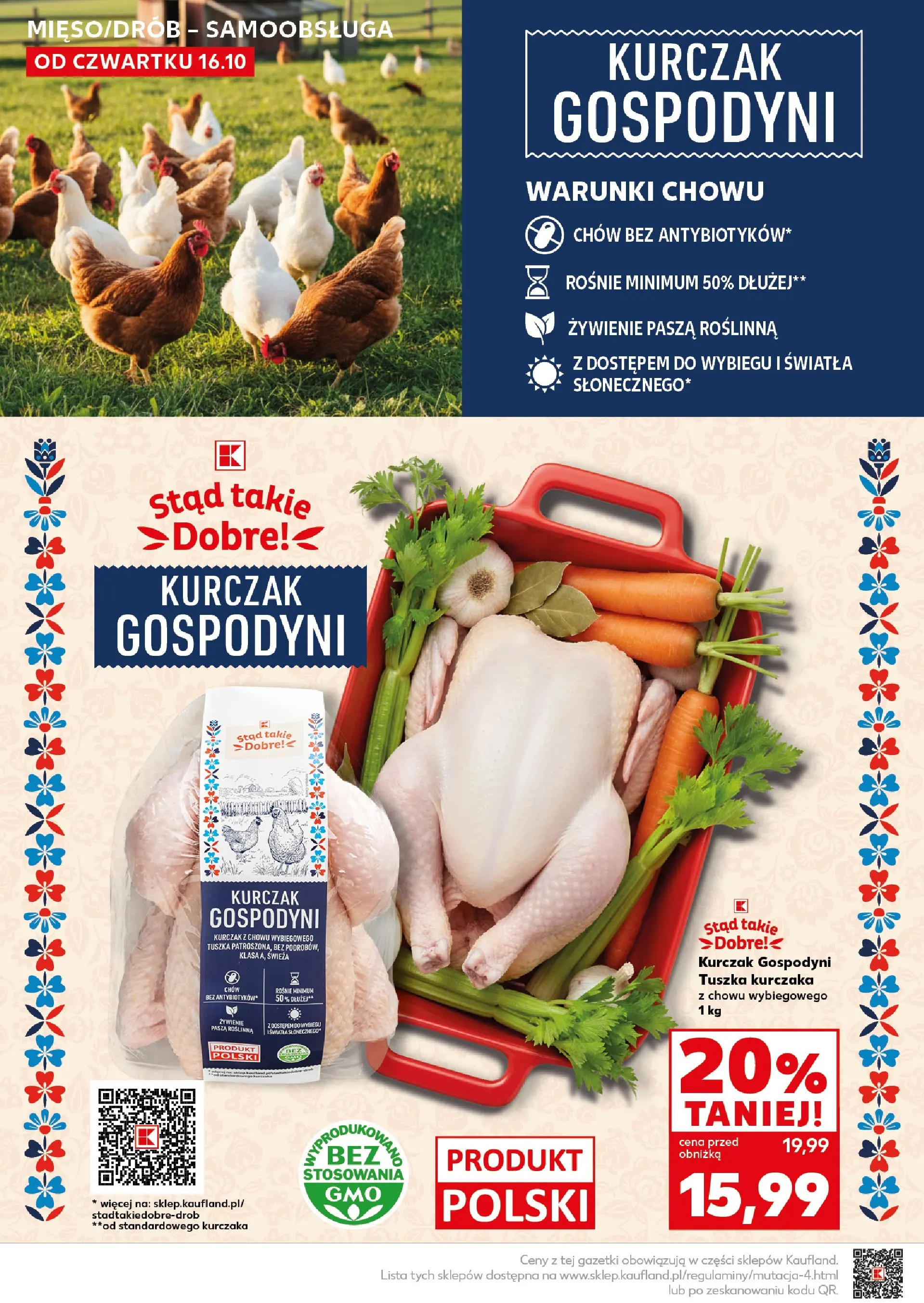 Kaufland gazetka - Super Sobota od 18.10.2025 - od jutra PDF | Strona: 18 | Produkty: Kurczak