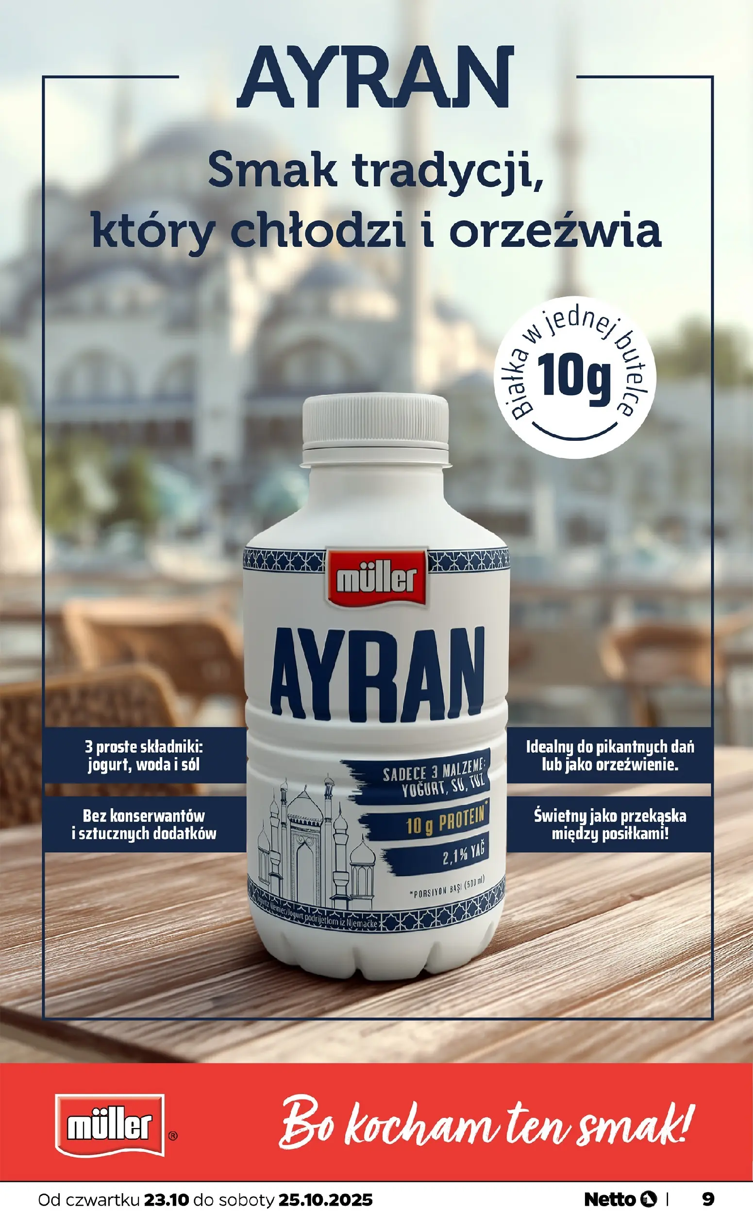 Netto - NETTO T43B Food ważne do 25.10 od 22.10.2025 - Aktualne promocje | Strona: 9 | Produkty: Woda, Sól