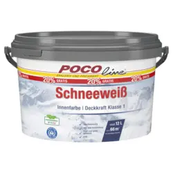 Raumfarbe Schneeweiß