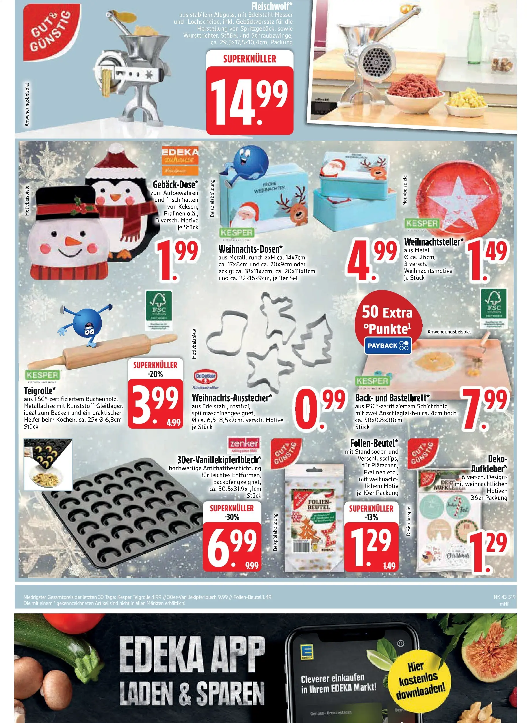 Edeka prospekt Altmannstein	 (ab 19.10.2025) » Angebote Online | Seite: 19