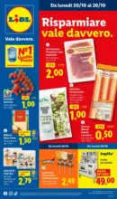 Lidl Risparmiare vale davvero. - al 23.10.2025