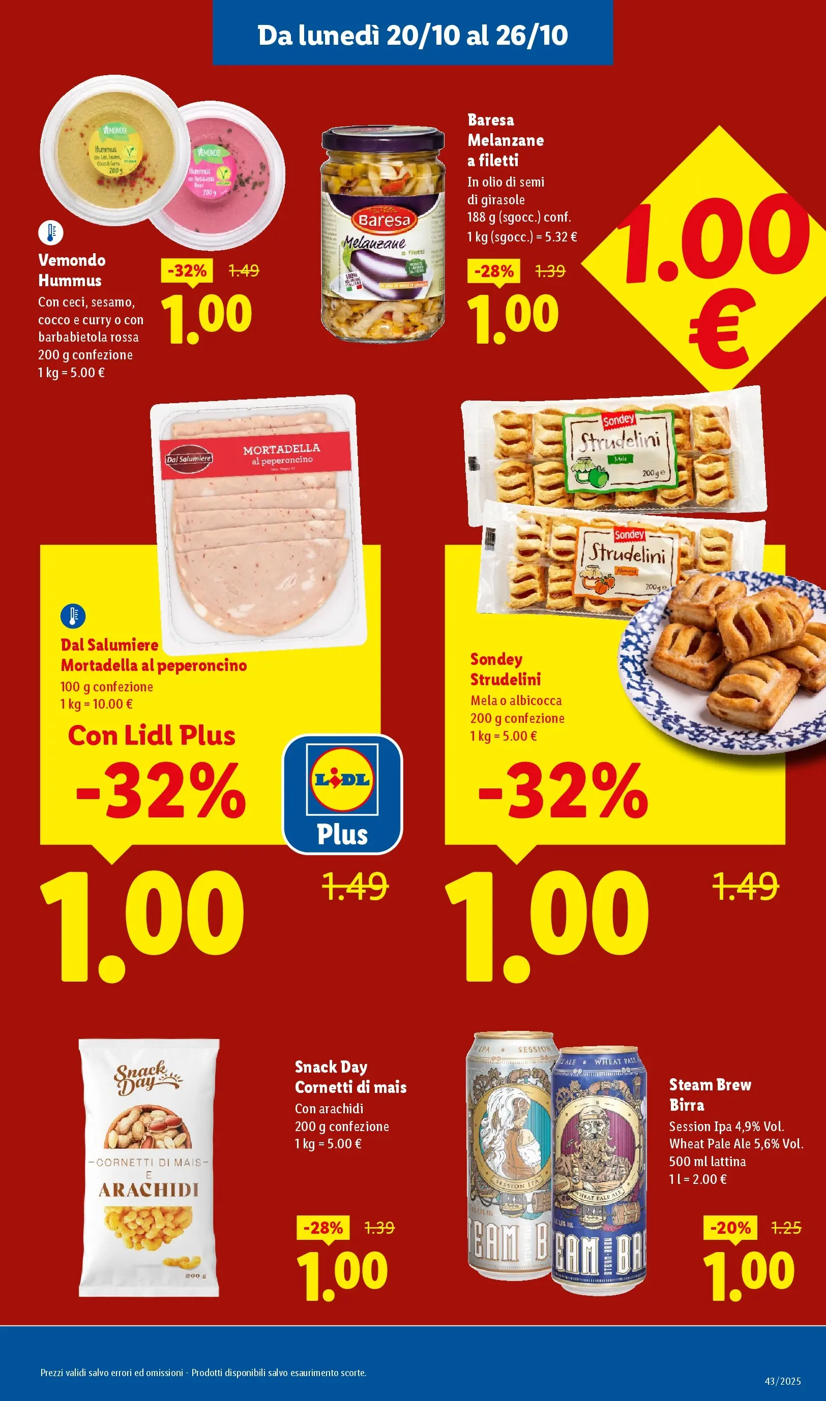 LIDL volantino della prossima settimana dal ﻿16/10/2025﻿ 📣 | Pagina: 7 | Prodotti: Peperoncino, Cocco, Arachidi, Olio di semi di girasole