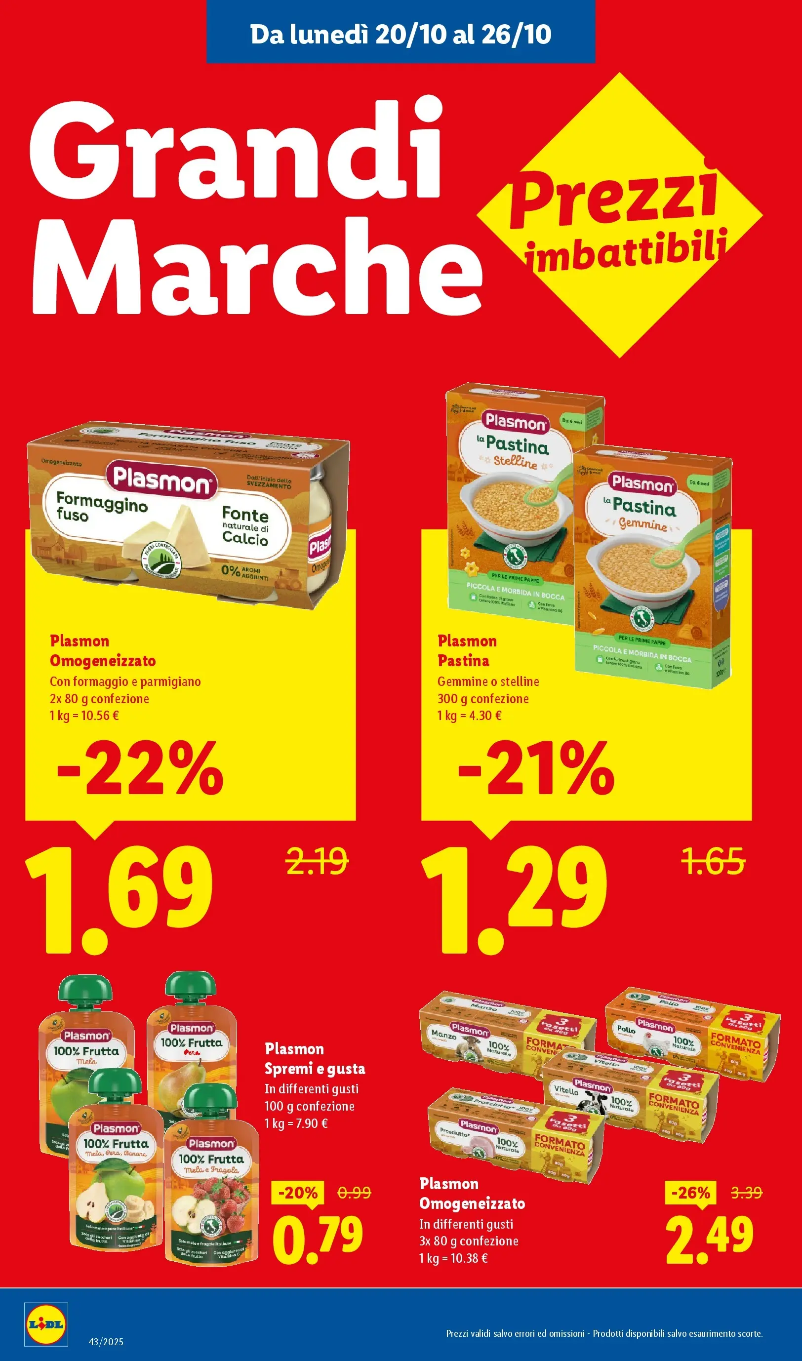 LIDL volantino della prossima settimana dal ﻿16/10/2025﻿ 📣 | Pagina: 16 | Prodotti: Pollo, Manzo, Frutta, Vitello
