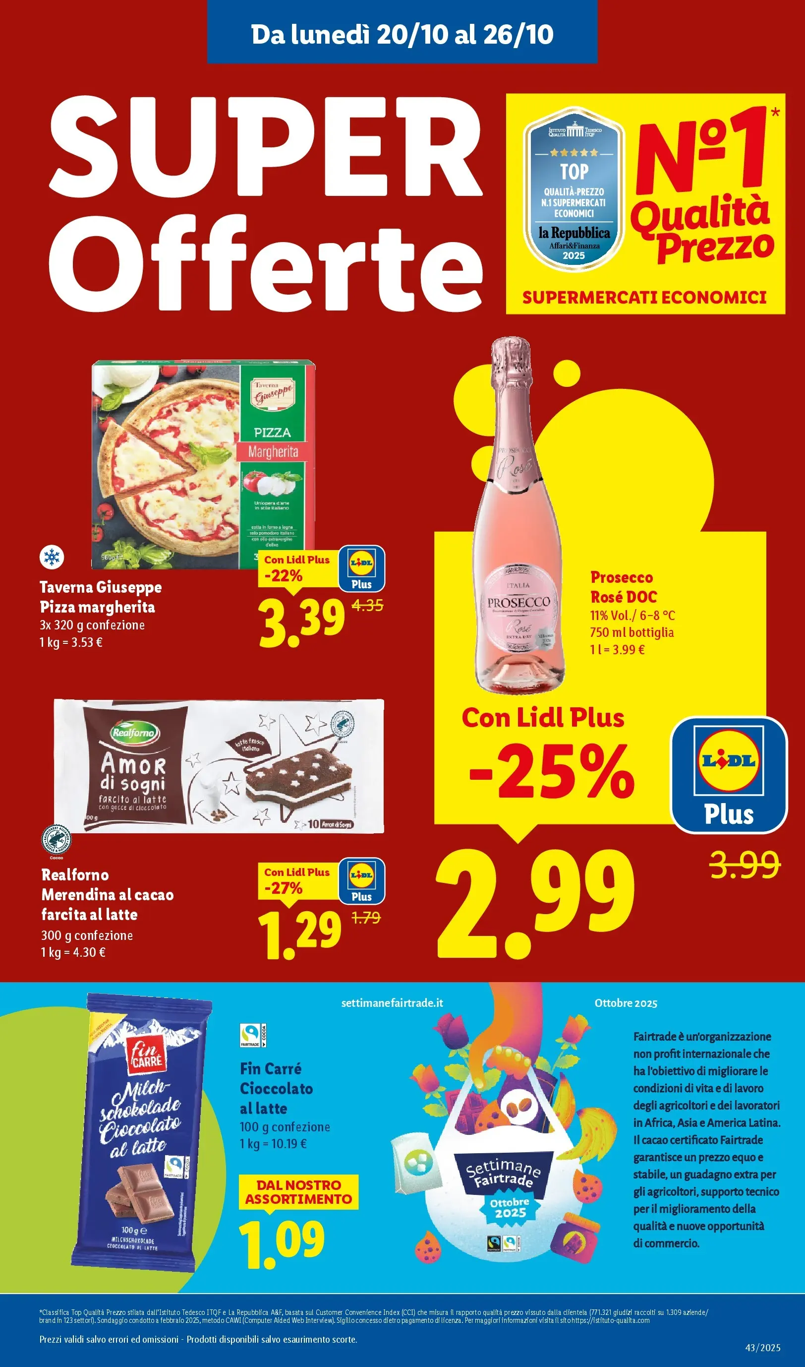 LIDL volantino della prossima settimana dal ﻿16/10/2025﻿ 📣 | Pagina: 17 | Prodotti: Cioccolato, Prosecco, Computer, Bottiglia