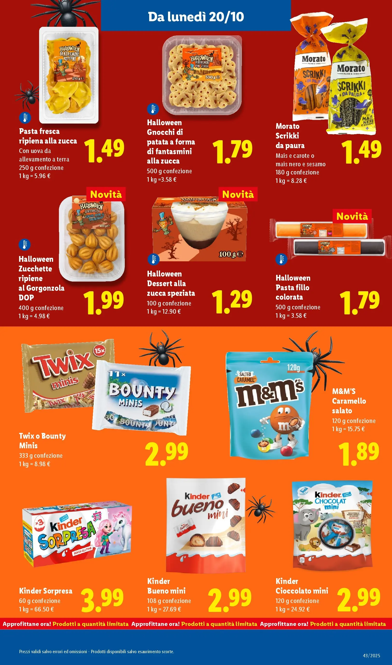 LIDL volantino della prossima settimana dal ﻿16/10/2025﻿ 📣 | Pagina: 27 | Prodotti: Latte, Fantasmini, Cacao, Gnocchi