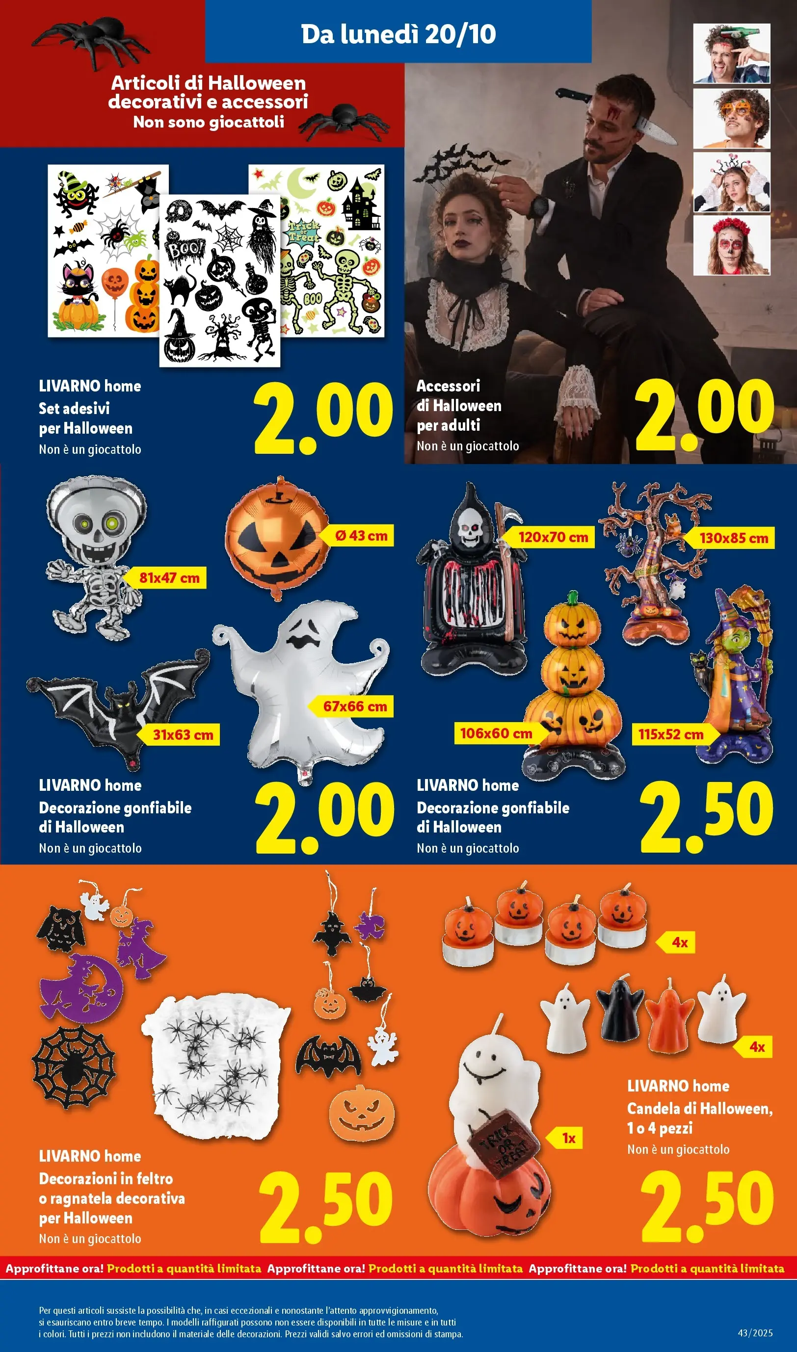 LIDL volantino della prossima settimana dal ﻿16/10/2025﻿ 📣 | Pagina: 29 | Prodotti: Candela, Decorazioni