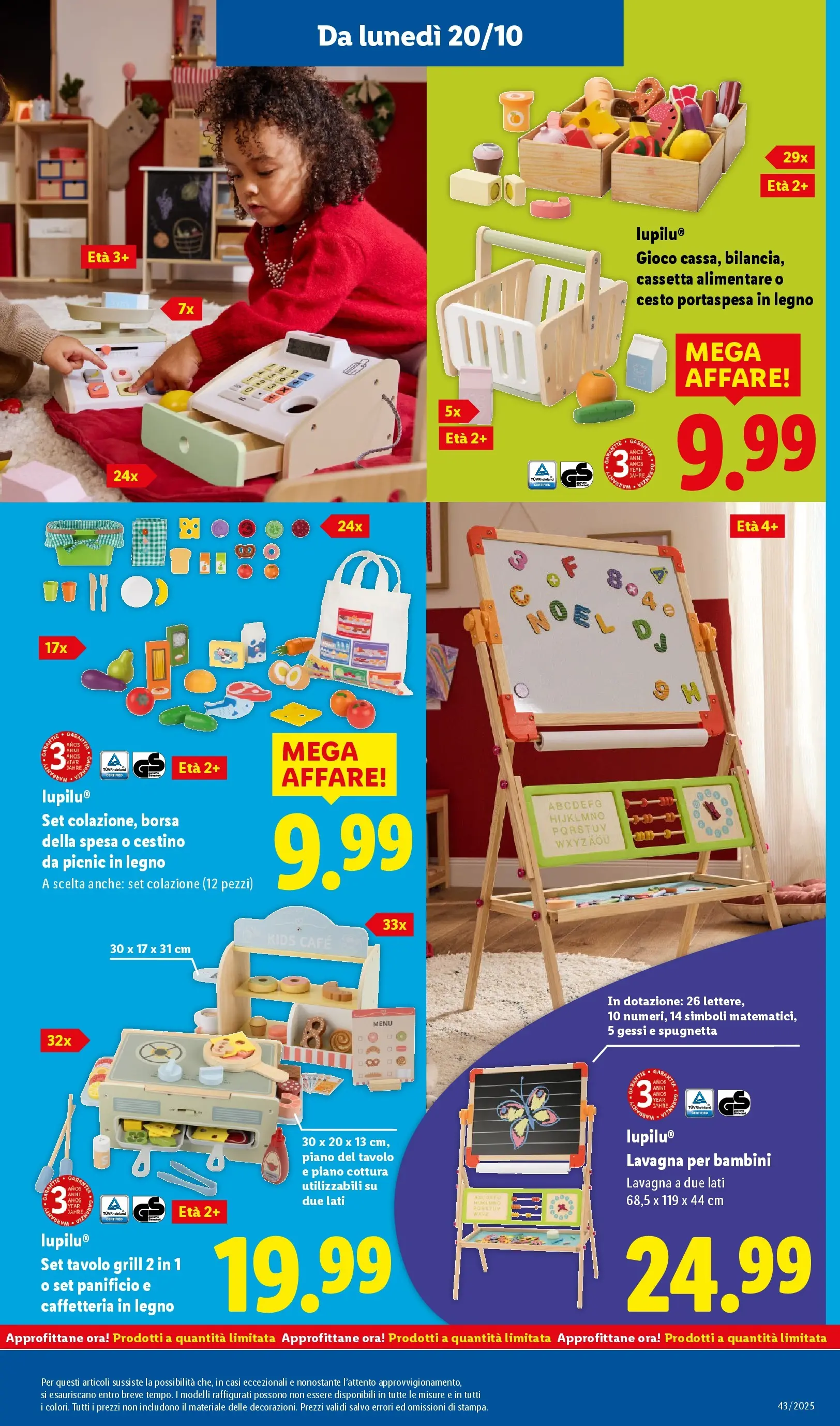LIDL volantino della prossima settimana dal ﻿16/10/2025﻿ 📣 | Pagina: 37 | Prodotti: Gioco, Borsa, Tavolo, Cestino