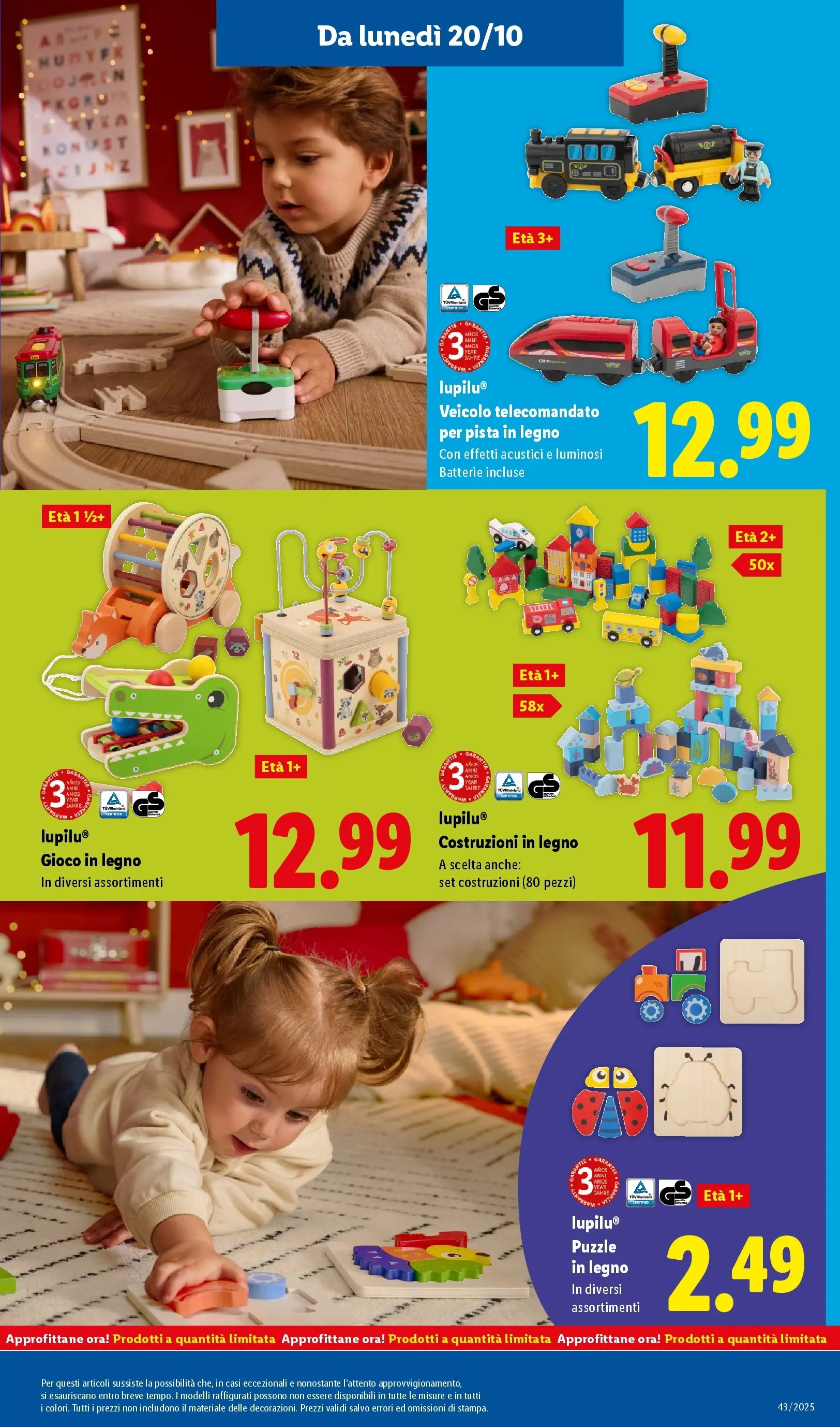 LIDL volantino della prossima settimana dal ﻿16/10/2025﻿ 📣 | Pagina: 39 | Prodotti: Gioco, Batterie