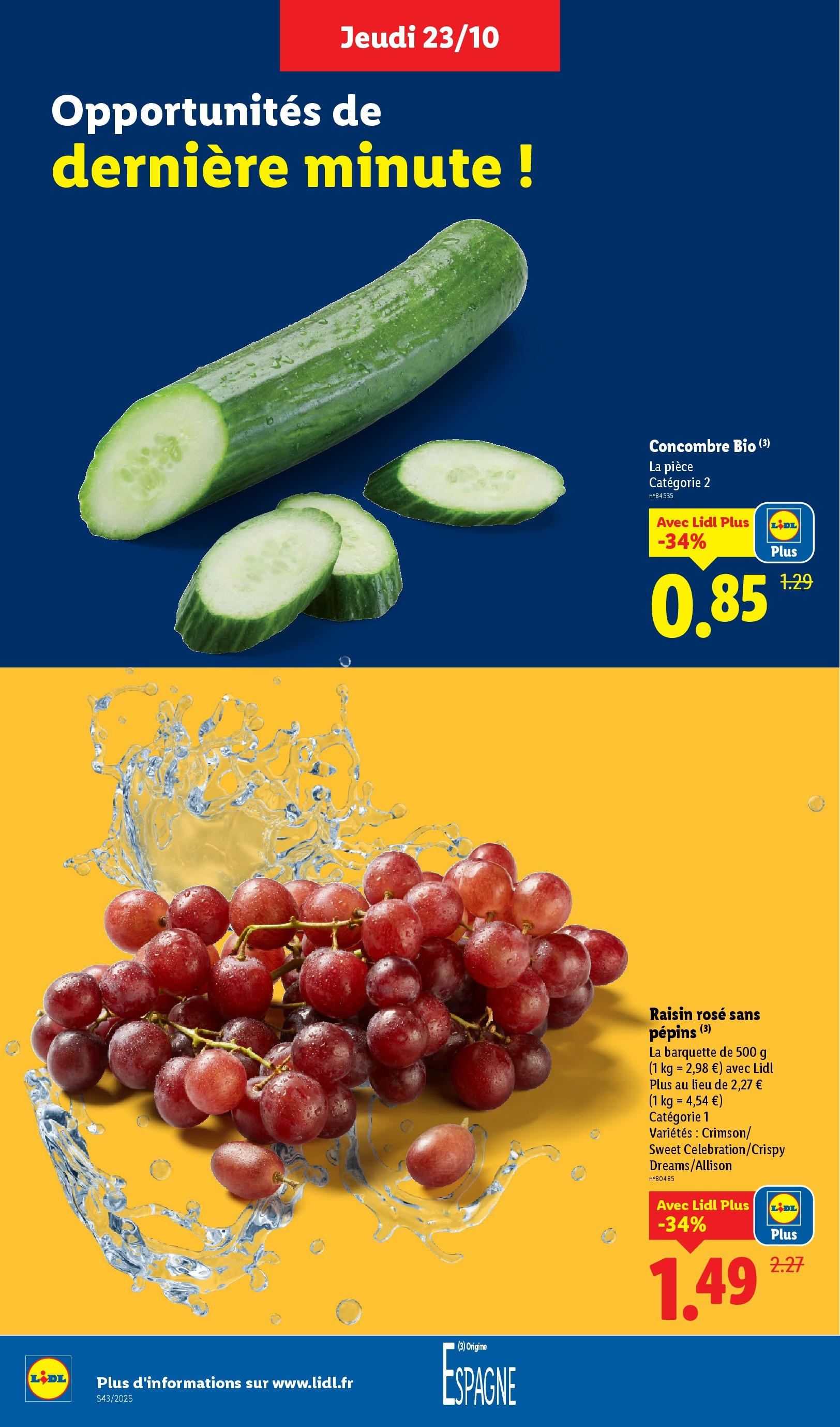 Catalogue LIDL du 19/10/2025 | Promo prospectus en ligne | Page: 4 Catalogue LIDL du 19/10/2025 | Promo prospectus en ligne | Page: 4