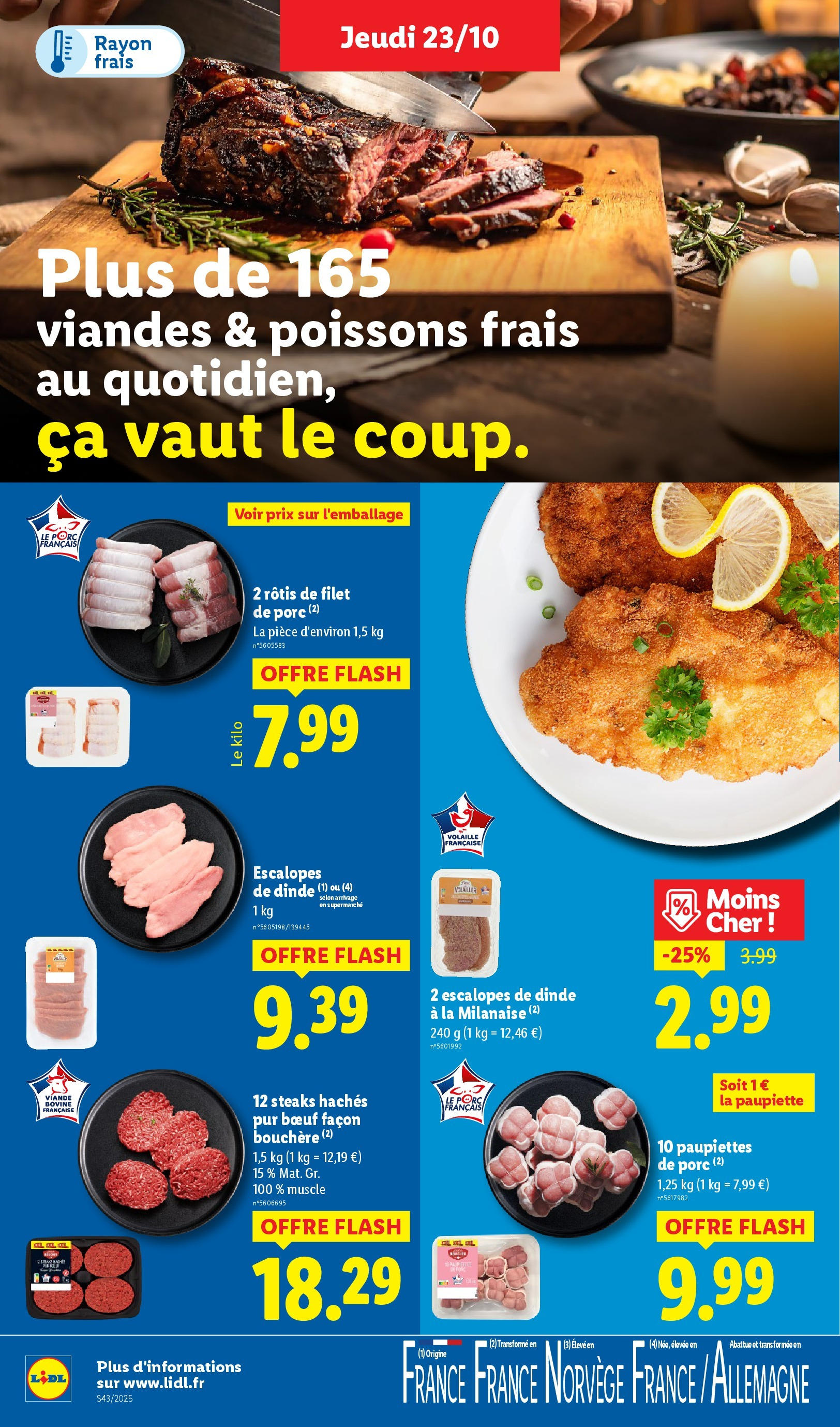 Catalogue LIDL du 19/10/2025 | Promo prospectus en ligne | Page: 6 Catalogue LIDL du 19/10/2025 | Promo prospectus en ligne | Page: 6