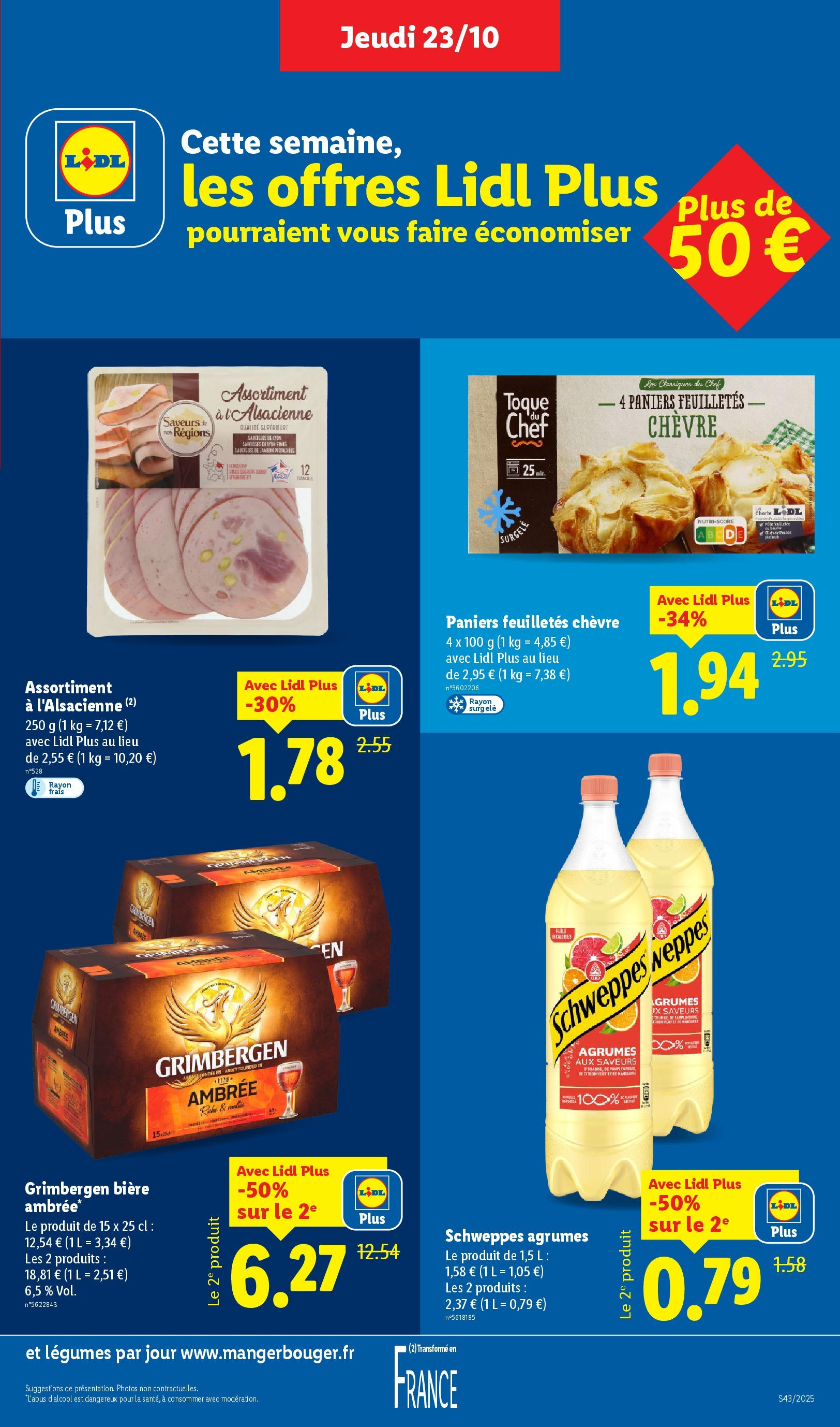 Catalogue LIDL du 19/10/2025 | Promo prospectus en ligne | Page: 9 Catalogue LIDL du 19/10/2025 | Promo prospectus en ligne | Page: 9
